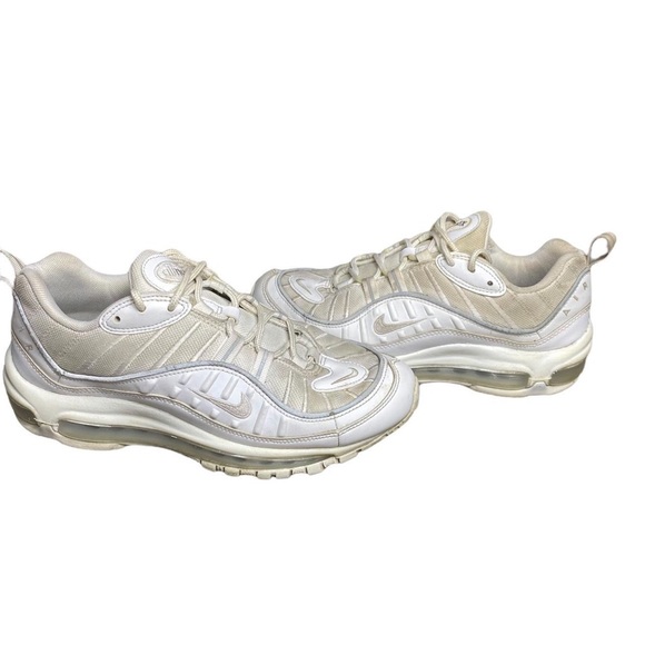 Nike Shoes - All White Nike Air Max 98 2019 trainers 

UK 6